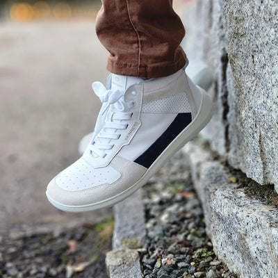 Oldschooler High Top Blue/White