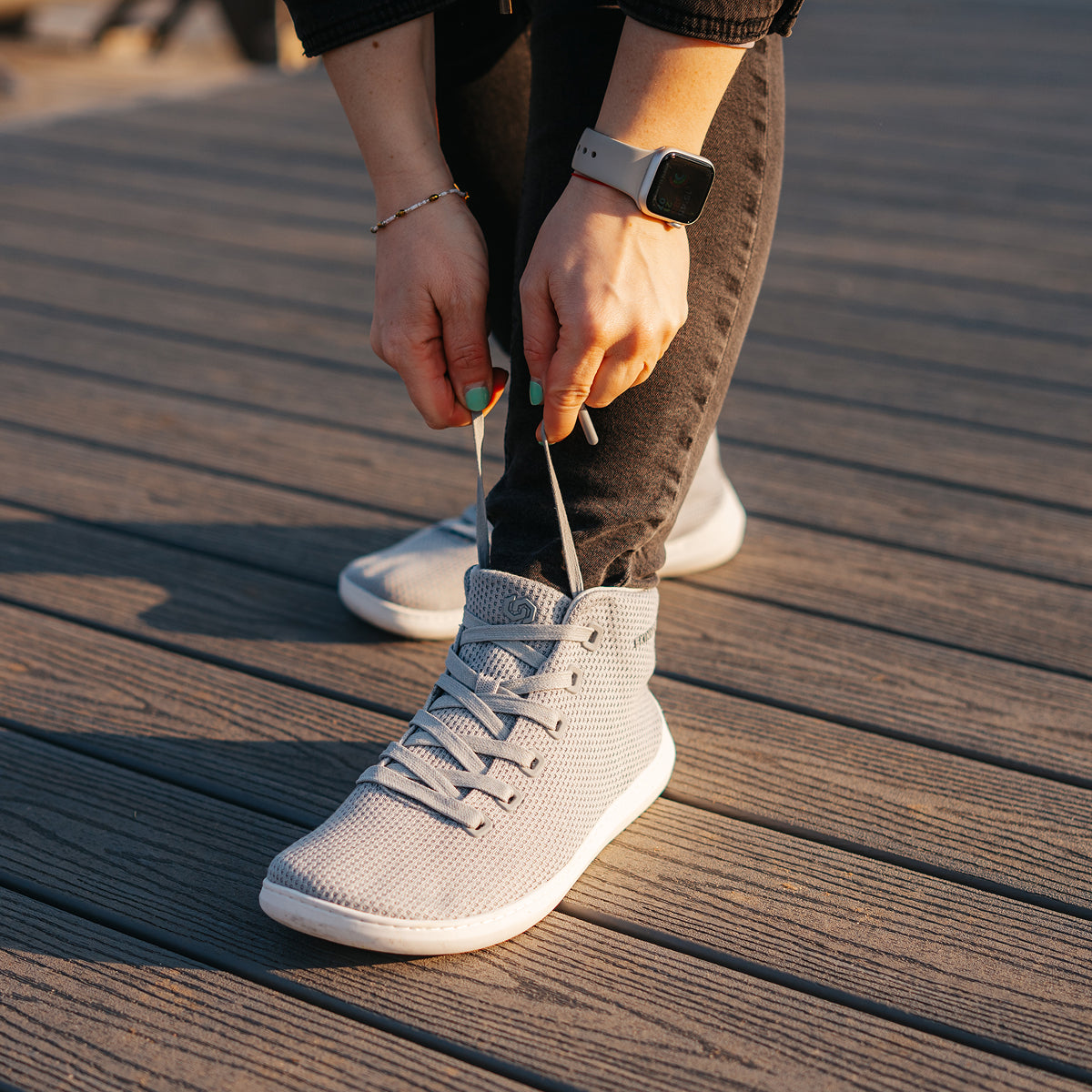 Globetrotter High Top Cloud Grey