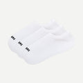 Socks No Show White (three pack)