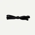 Textile Shoelaces Black Wide