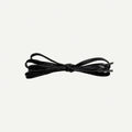 Waxed shoelaces black