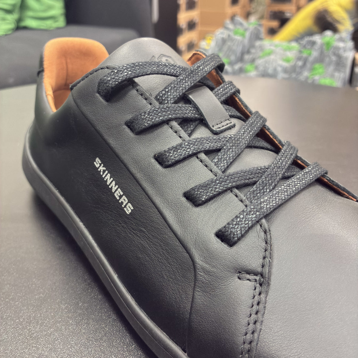 Voskované tkaničky černé