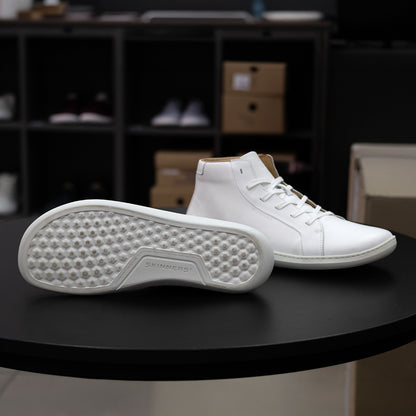 Moonwalker High Top White – Rette den Schuh