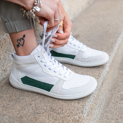 Oldschooler High Top Green/White
