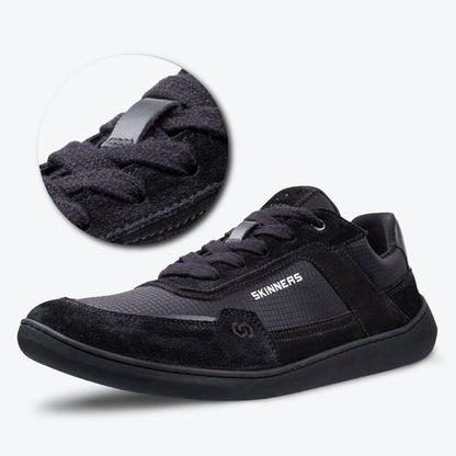 Fekete textil cipőfűzők