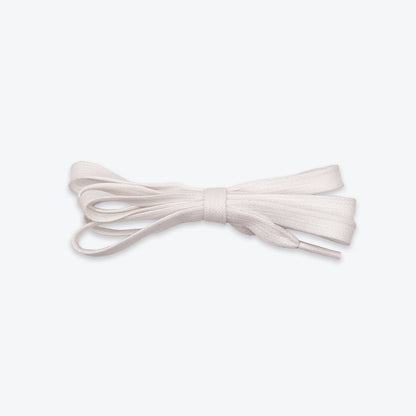 Textile Shoelaces White