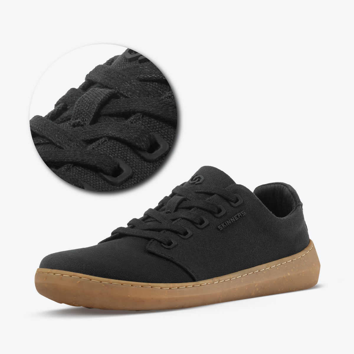 Textile Shoelaces Black