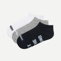 Socks Low Cut White/Grey/Black (three pack)