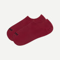 Socks No Show Carmine (two pack)