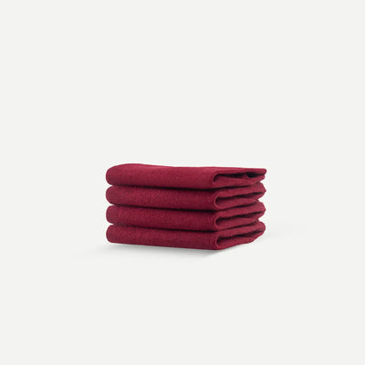 Socks No Show Carmine (two pack)