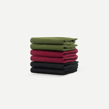 skinners_ponozky_no_show_mix_carmine_moss_black_trojpack_tower
