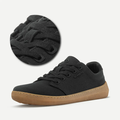 Textile Shoelaces Black