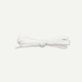 Textile Shoelaces White Wide